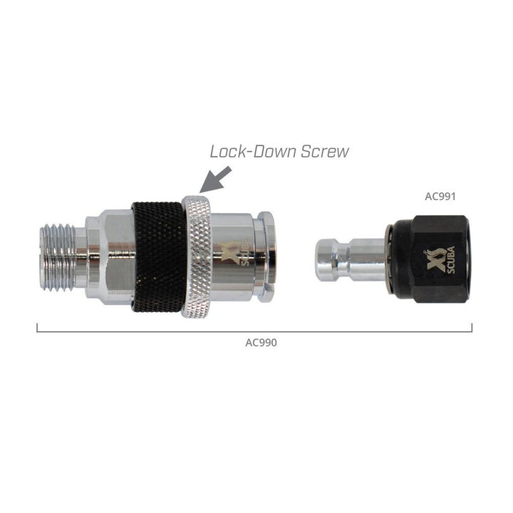 Brass 2nd Stage Regulator Quick Disconnect