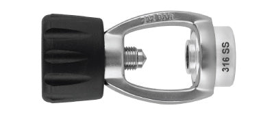 Deluxe Spin-On DIN to Yoke Adapter, Stainless Steel