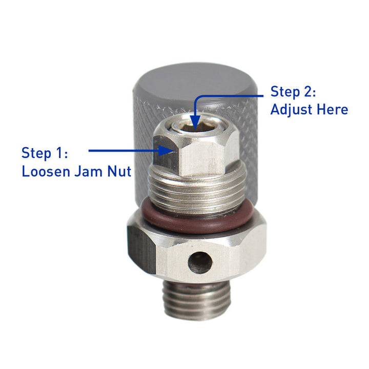 OPV - Rebuildable & Adjustable Over Pressure Valve