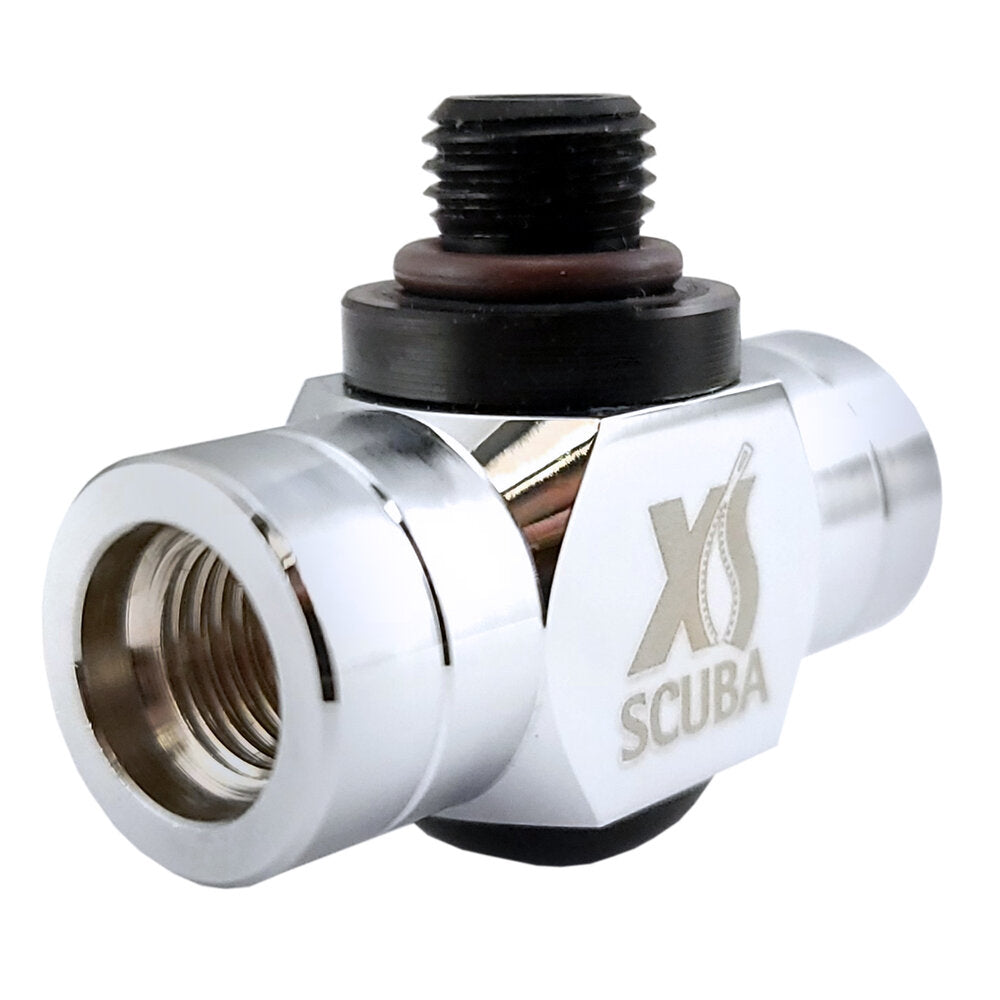 Swivel LP Two Port Adapter for 1st Stage Regulator