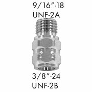 AD-02 9/16"-18 UNF-2A to 3/8"-24 UNF-2B