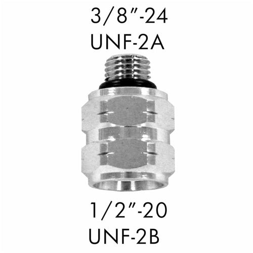 AD-03 Scuba Adapter 3/8"-24 UNF-2A to 1/2"-20 UNF-2B