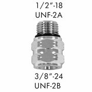 AD-04 Scuba Adapter 1/2"-18 UNF-2A to 3/8"-24 UNF-2B
