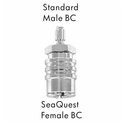 AD-12  Scuba Adapter Standard Male BC to SeaQuest Female BC