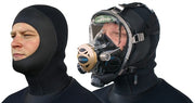 SEASOFT PRO / M6 6mm Drysuit Hood for wearing with a full face mask