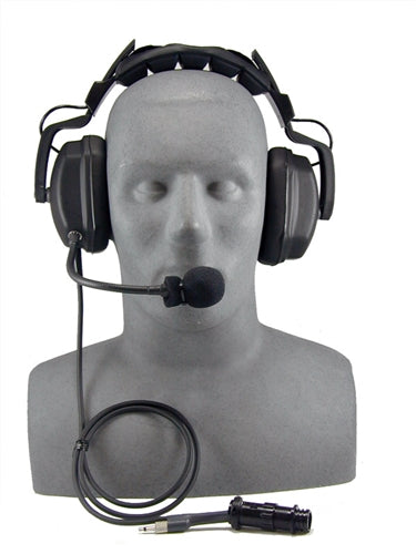 Headset, deluxe headset with boom mic. Set up for MK-7 Buddy Line.