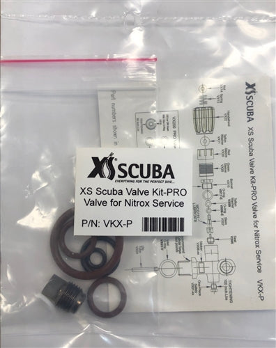 Nitrox Scuba Valve Service Kit - PRO Valve