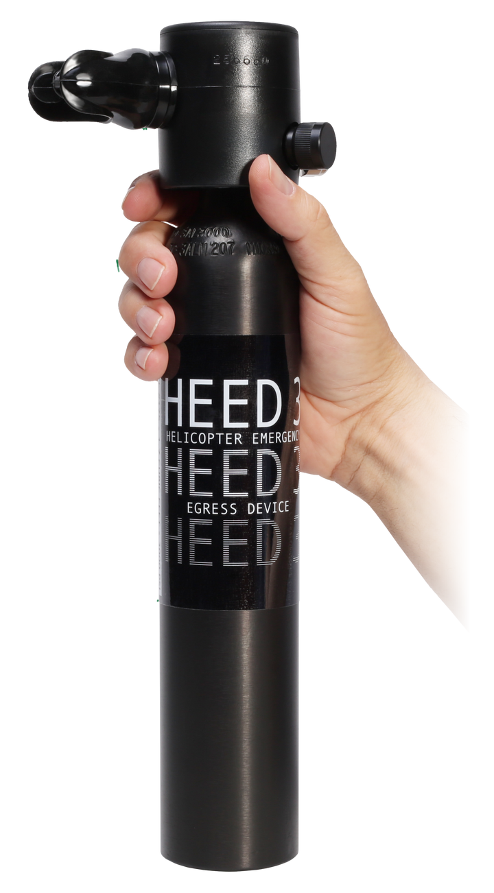 HEED 3 - Spare Air Helicopter Emergency Egress Device
