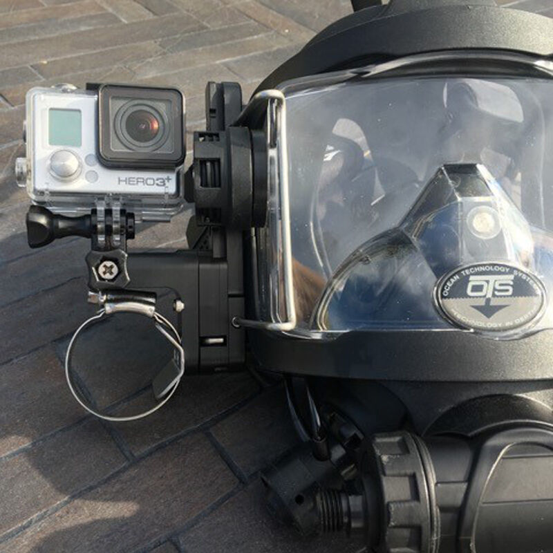 Guardian Full Face Mask GoPro / Light Combo Mount for Accessory Rail System