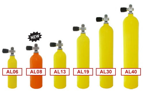 Pony Cylinders / Tanks Yellow
