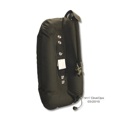 Oxycheq 30# MACH V Single Tank Wing *Black on Black*