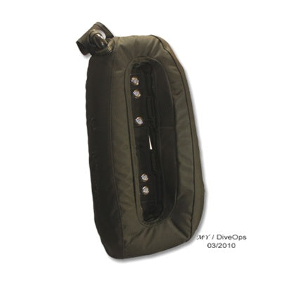 Oxycheq 30# MACH V Single Tank Wing *Black on Black*